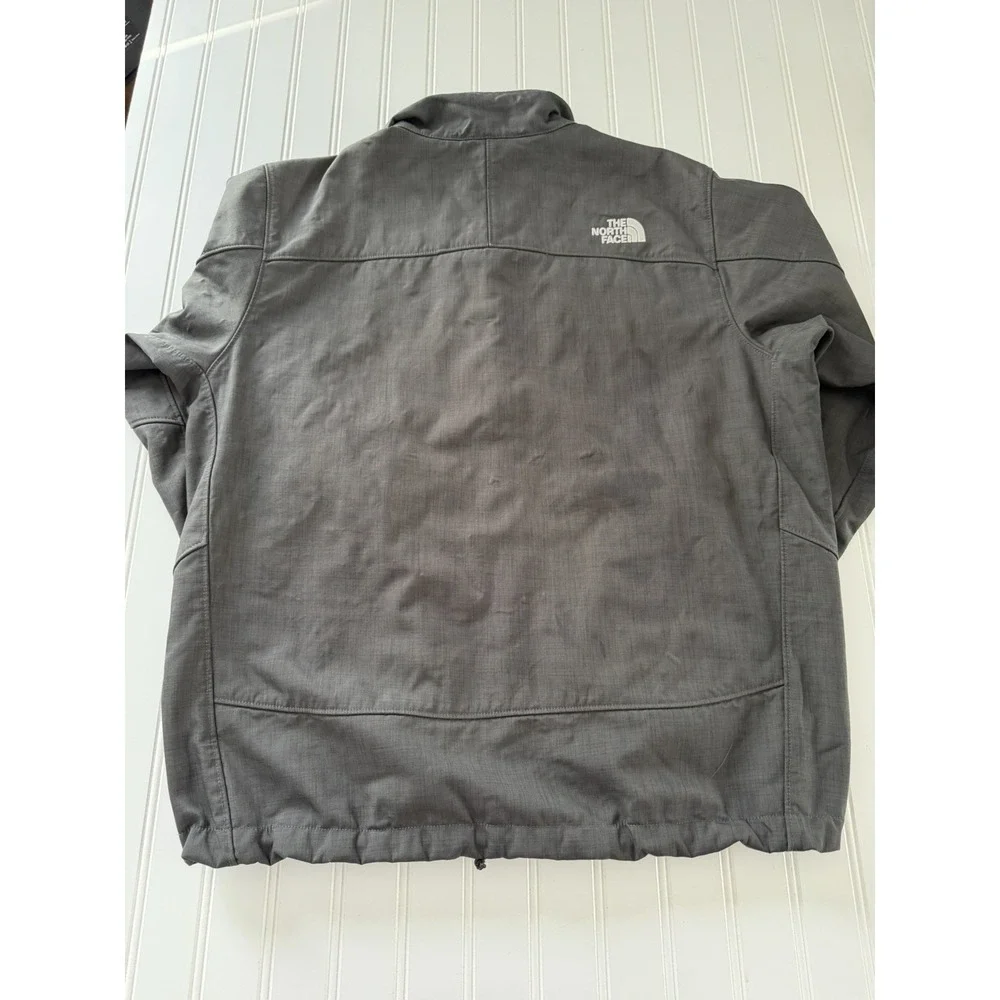 The North Face Men's Chromium Apex WindWall Soft Shell Jacket‎ Large Gray
